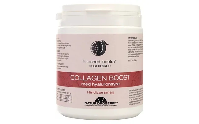 Natur Drogeriet Collagen-boost Med Hyaluronsyre - Hindbærsmag 350 G product image