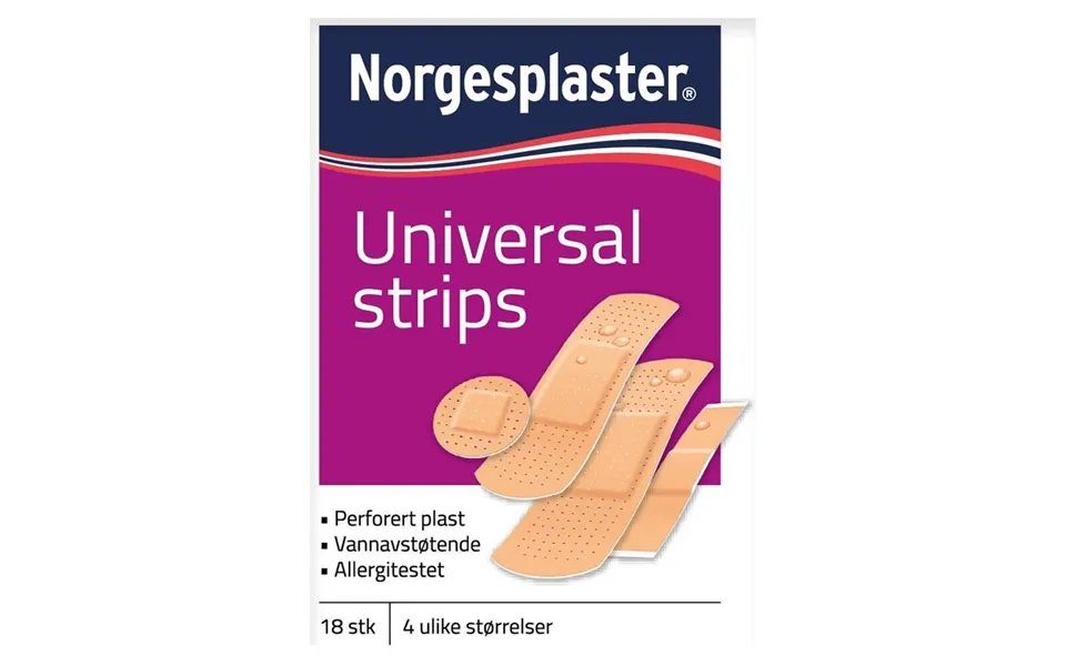 Norgesplaster Universal Strips 18 Stk.
