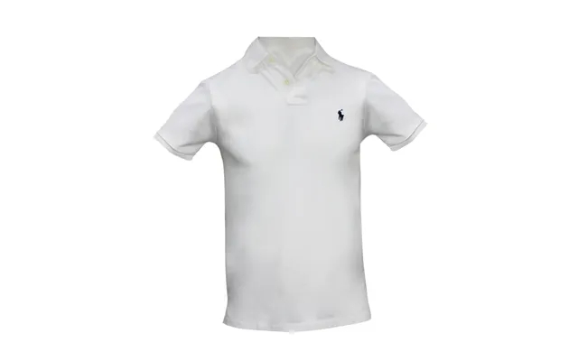 Polo ralph lauren mucus fit polo white str m product image