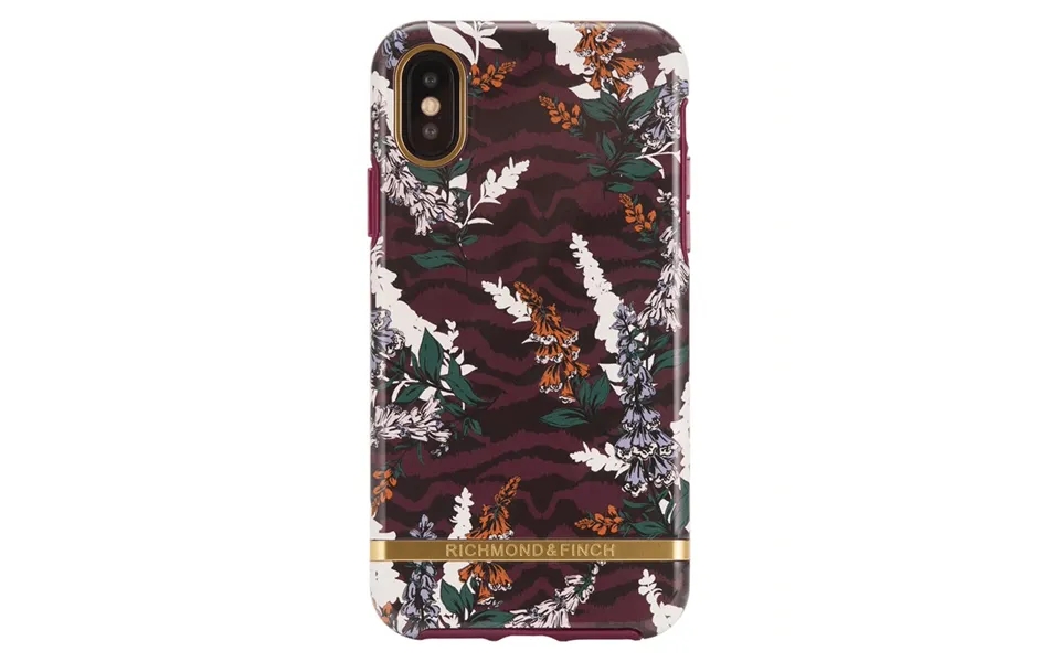 Richmond And Finch Floral Zebra Iphone X Xs Cover
