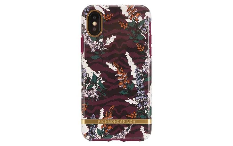 Richmond And Finch Floral Zebra Iphone Xs Max Cover