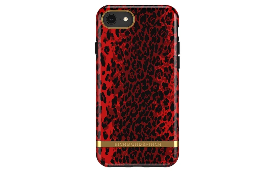 Richmond And Finch Red Leopard Iphone 6 6s 7 8 Cover