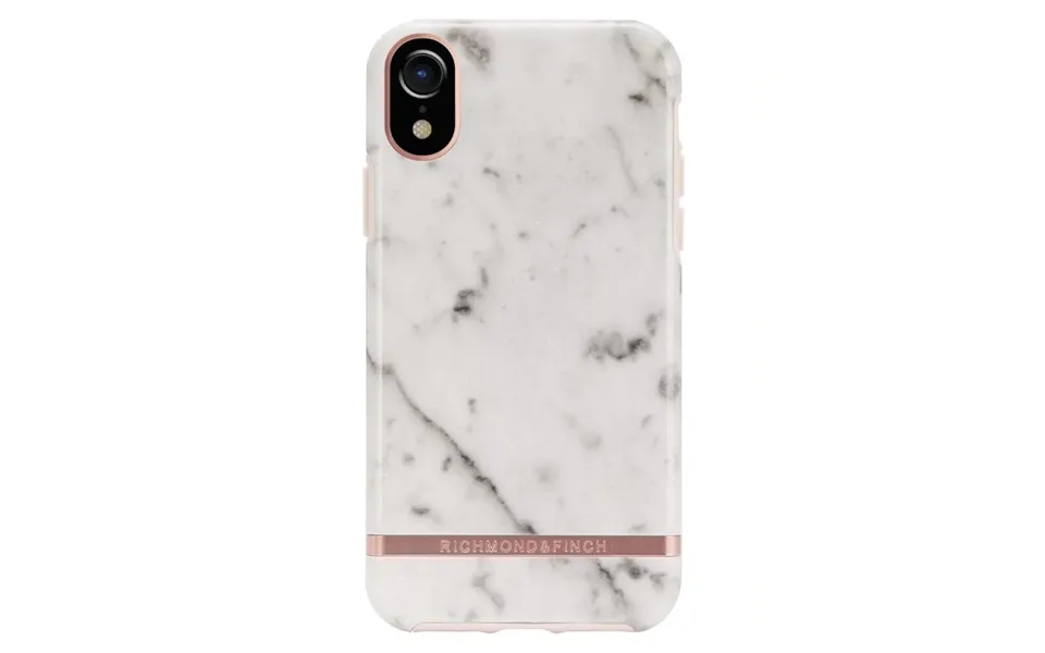 Richmond And Finch White Marble Iphone Xr Cover
