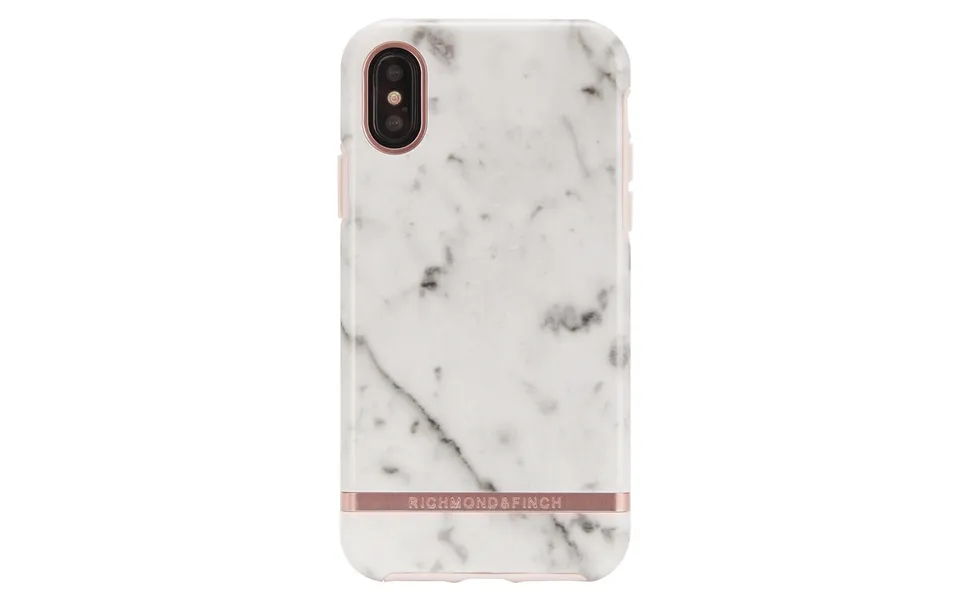 Richmond And Finch White Marble Iphone Xs Max Cover