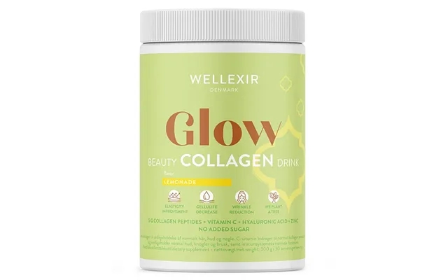 Wellexir glow beauty drink lemonade 360 g product image