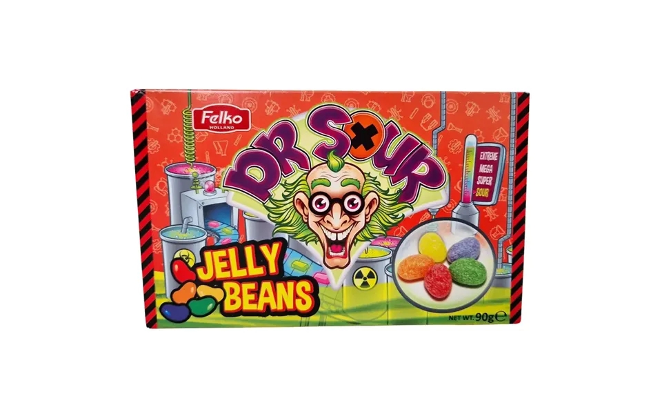 Dr. Sour Jelly Beans 90g