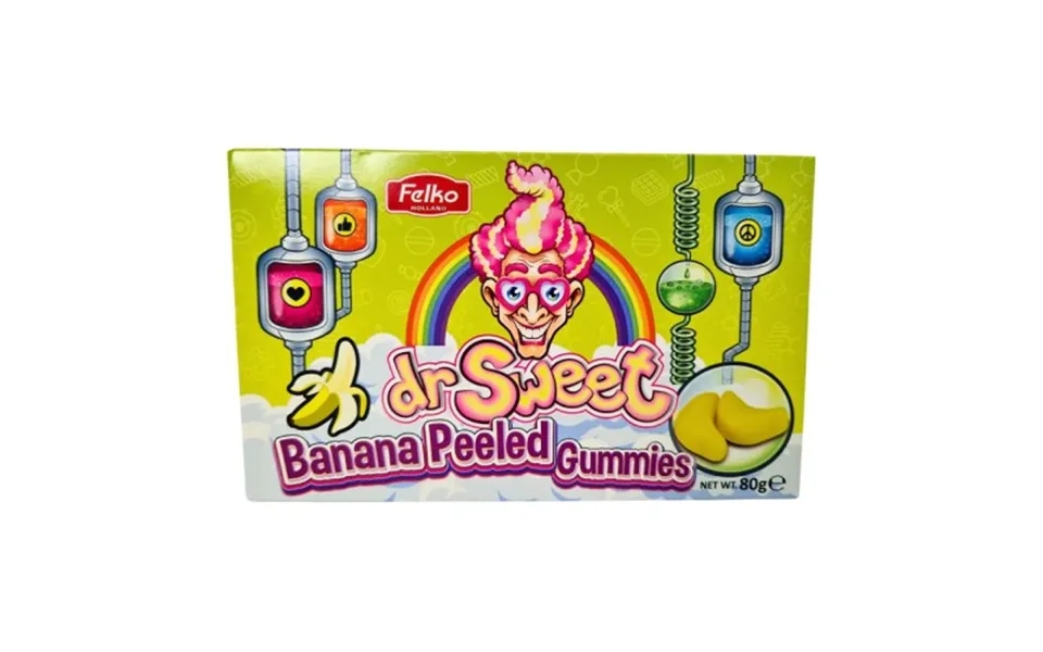 Dr. Sweet Peeled Banana Gummies 90g