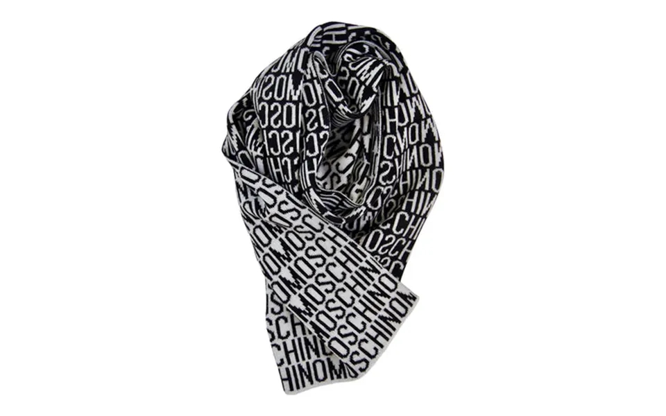 Classical scarf in soft wool moschino