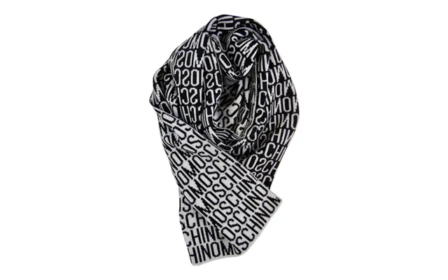 Classical scarf in soft wool moschino product image