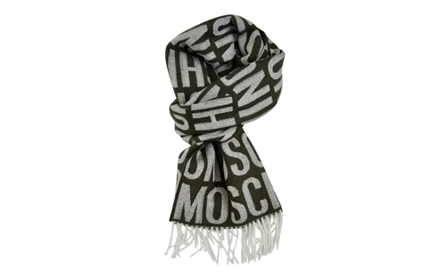 Olives green merino scarf moschino product image