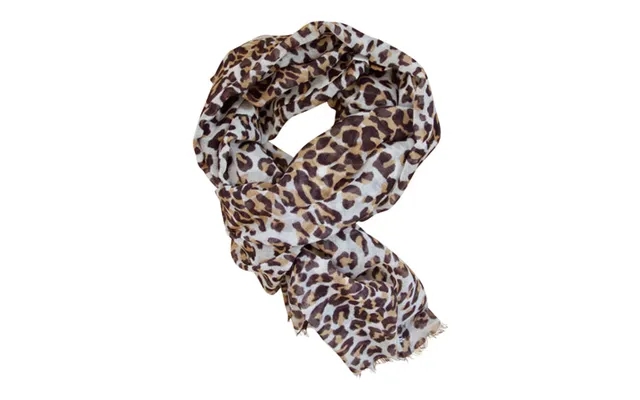 Although scarf with leopard print product image