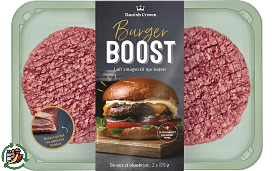 Burger boost danish crown