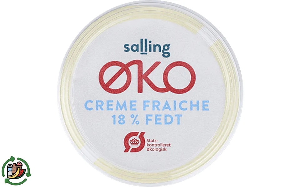 Cream frai. 18% Salling eco