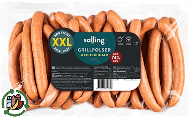 Sausages cheese salling product image
