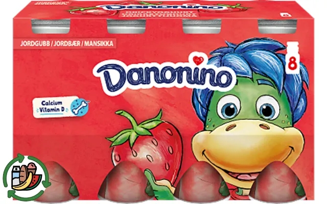 Strawberries beverage danonino product image