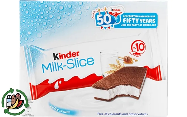 Mælkesnit 10-pk Kinder product image