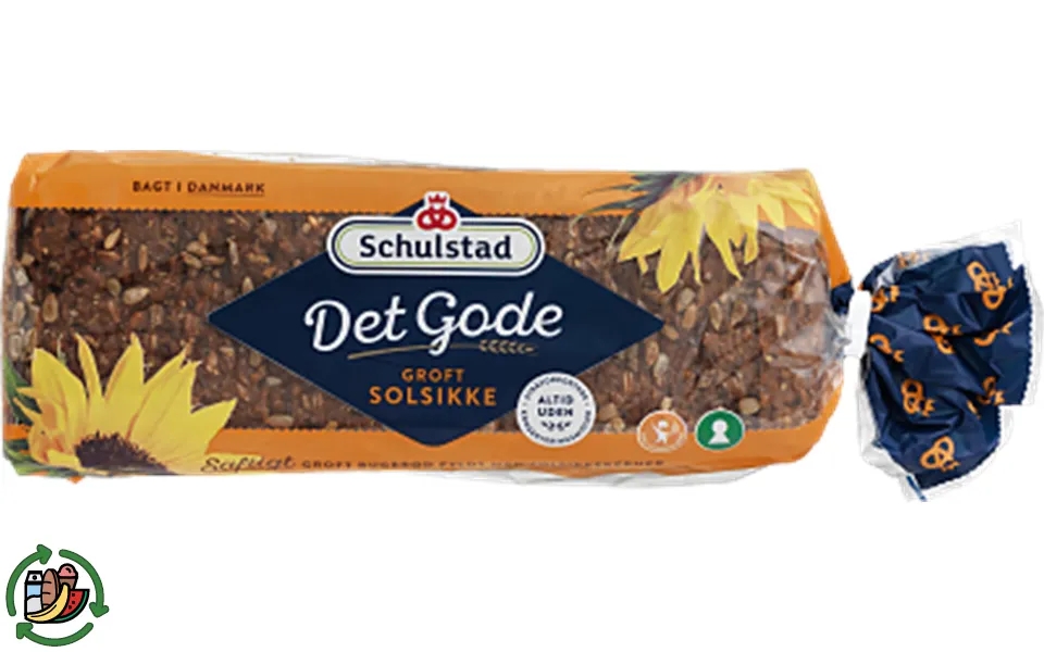 Solsikkerugbrød Det Gode