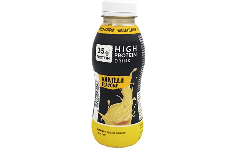 Vanilla beverage high protein