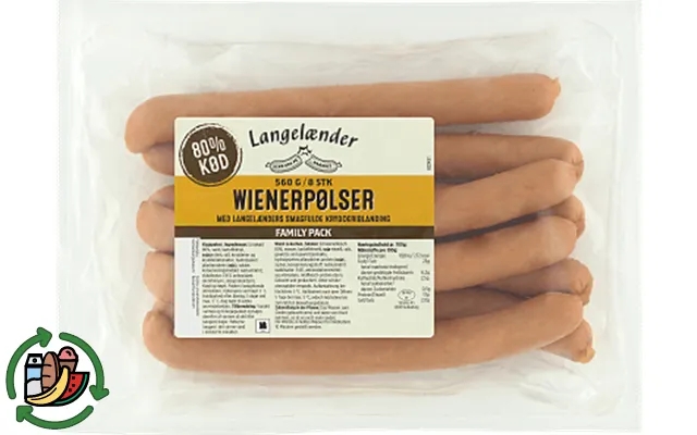 Wienerpølser Langelænder product image