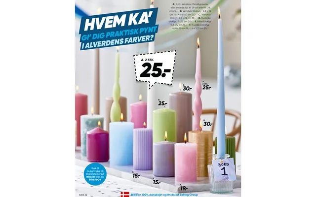 Bilka is 100% danish owned past, the laws one part of salling group product image