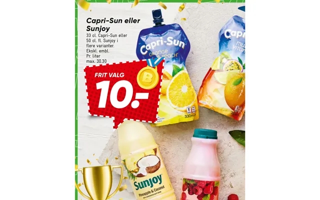 Capri sun or sunjoy product image