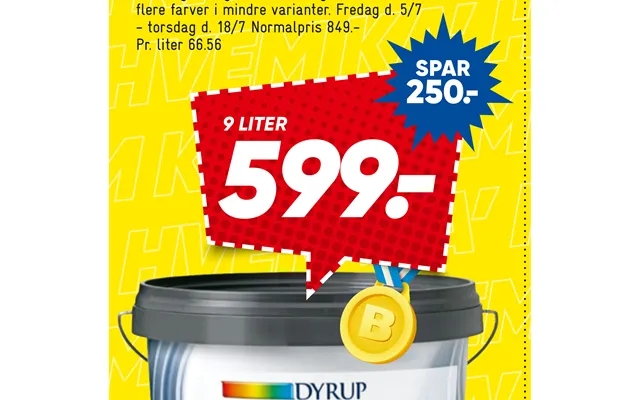 Dyrup wall paint 10 classic product image