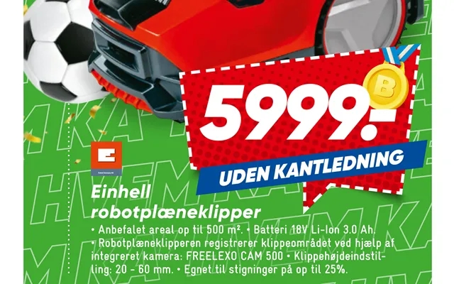 Einhell Robotplæneklipper product image