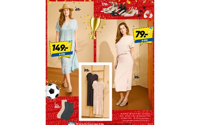 Get clothes past, the laws shoes delivered home to you more than 1000 goods on bilka product image
