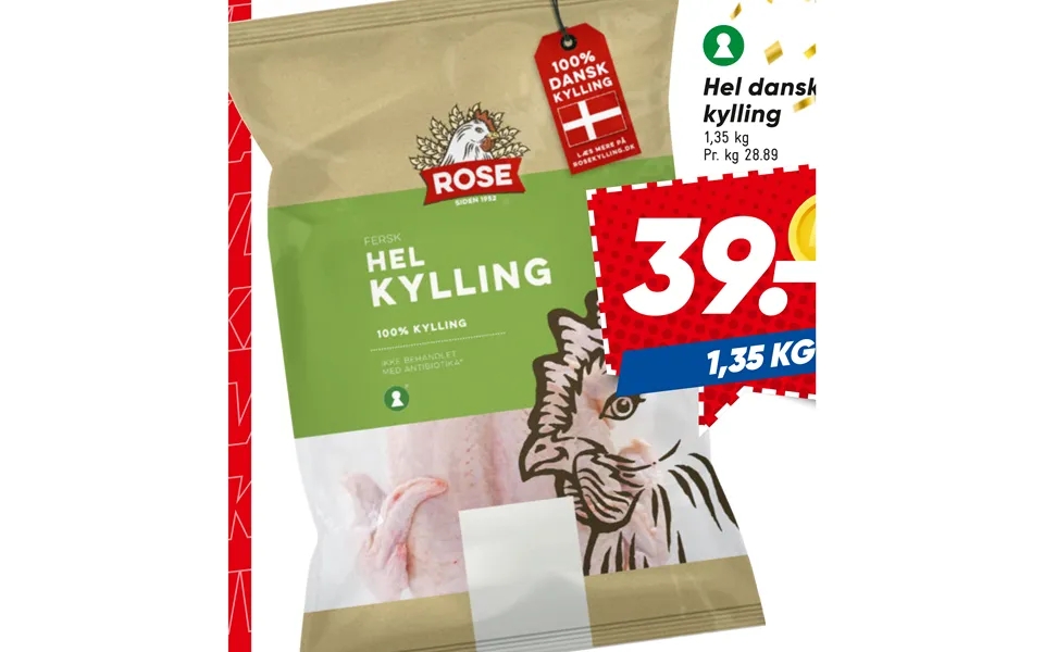 Hel Dansk Kylling