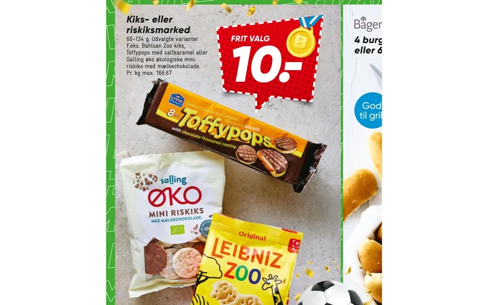 Biscuits - or riskiksmarked