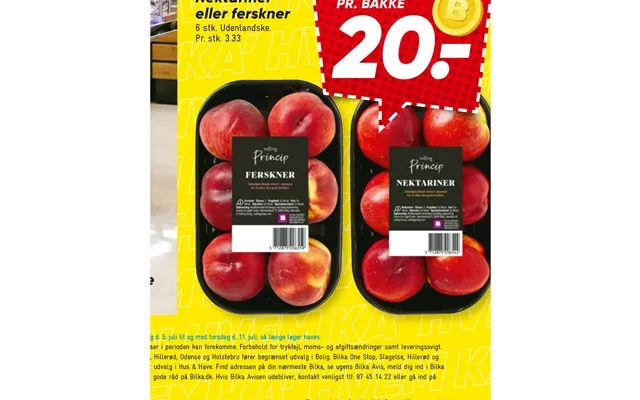 Nectarines or peaches product image