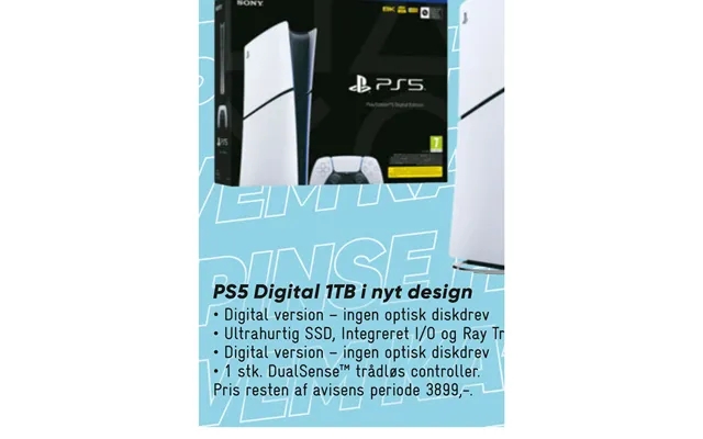 Ps5 Digital 1tb I Nyt Design product image