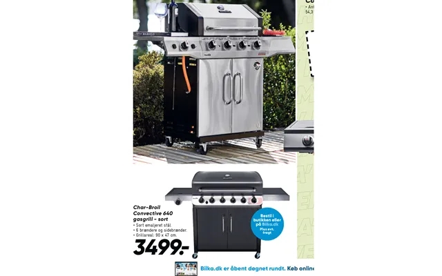 Char-broil Convective 640 Gasgrill - Sort product image