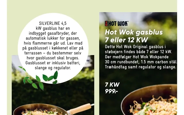Hot wok burner 7 or 12 kw product image