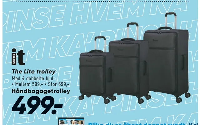 The Lite Trolley Håndbagagetrolley product image
