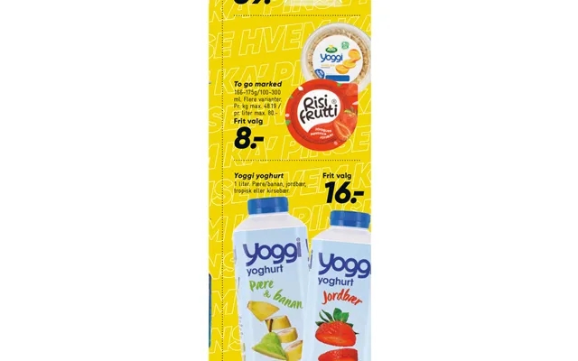 To Go Marked Yoggi Yoghurt product image