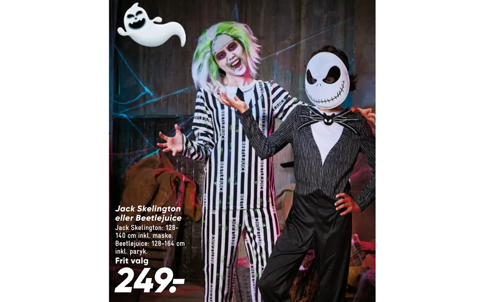 Jack Skelington Eller Beetlejuice