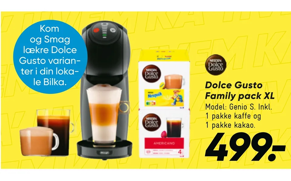Dolce Gusto Family Pack Xl