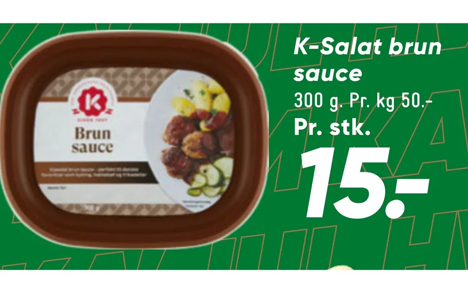 K-salat Brun Sauce
