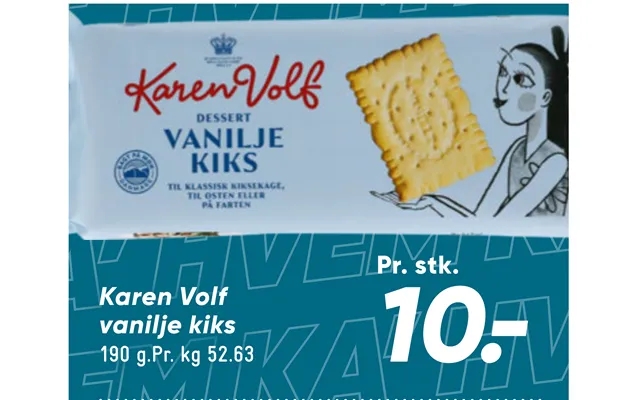 Karen volf vanilla biscuits product image