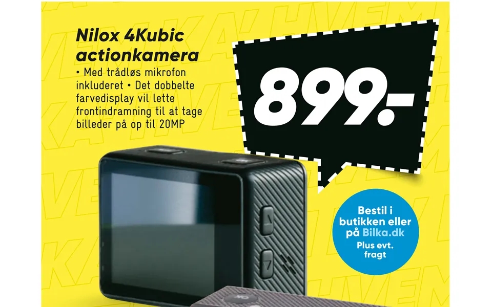 Nilox 4kubic action camera