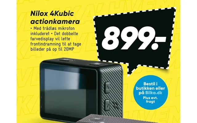 Nilox 4kubic Actionkamera product image