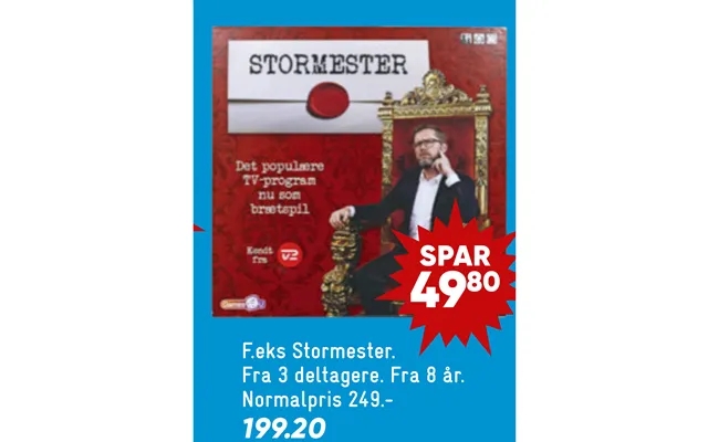 F.eks Stormester. product image