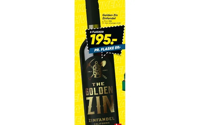 Golden Zin Zinfandel product image