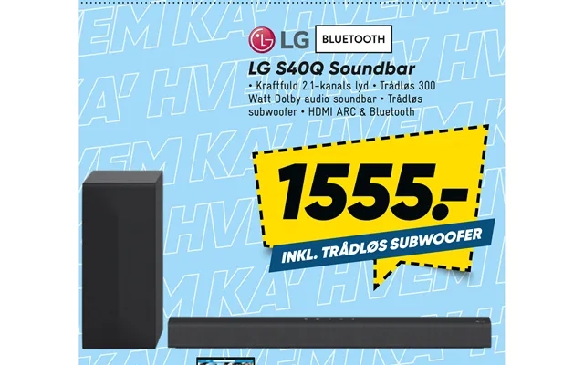 Lg S40q Soundbar product image