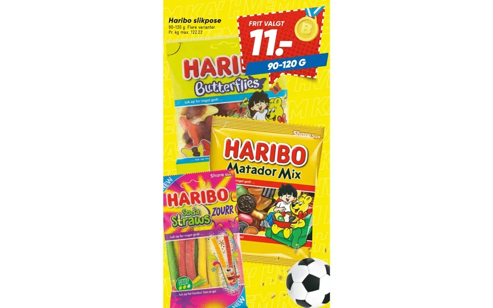 Haribo bag of goodies
