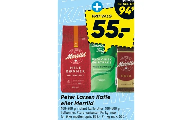 Peter Larsen Kaffe Eller Merrild product image