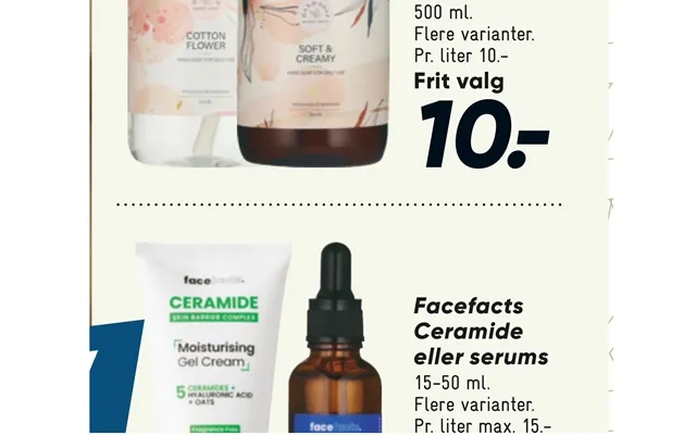 Nordic Spirit Håndsæbe Facefacts Ceramide Eller Serums product image