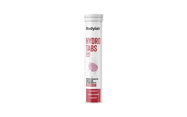 Bodylab Hydro Tabs 1x20 Stk - Berry Koffeinfri product image