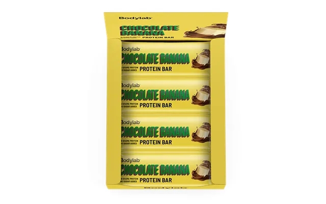 Bodylab Protein Bar 12 X 55 G - Chocolate Banana product image